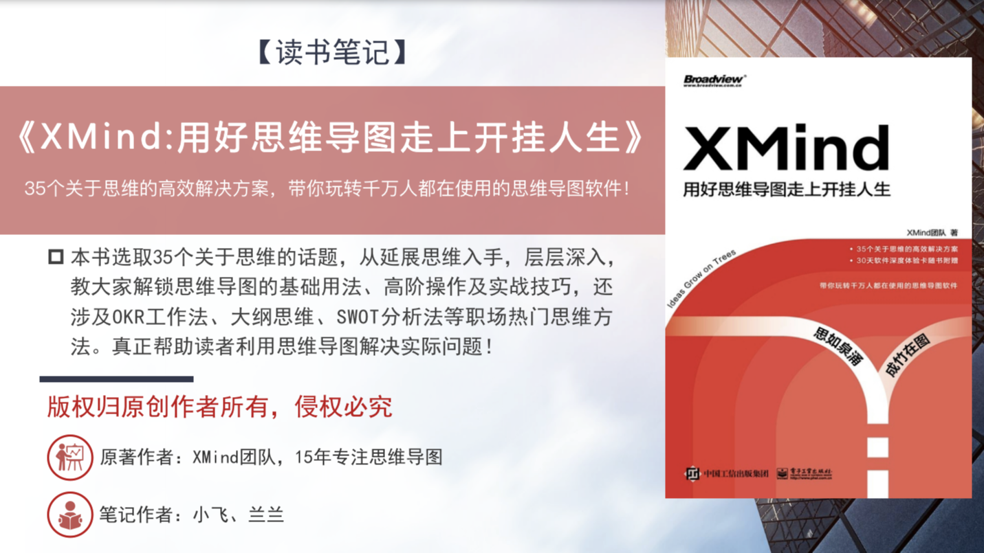 《XMind：用好思维导图走上开挂人生》PDF读书笔记插图